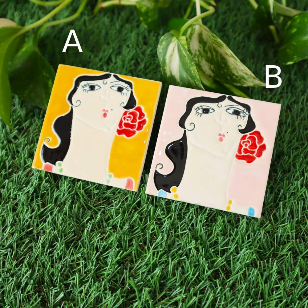 ◆タイルアート◆カルメンシリーズ◆マグネット◆フラメンコ◆